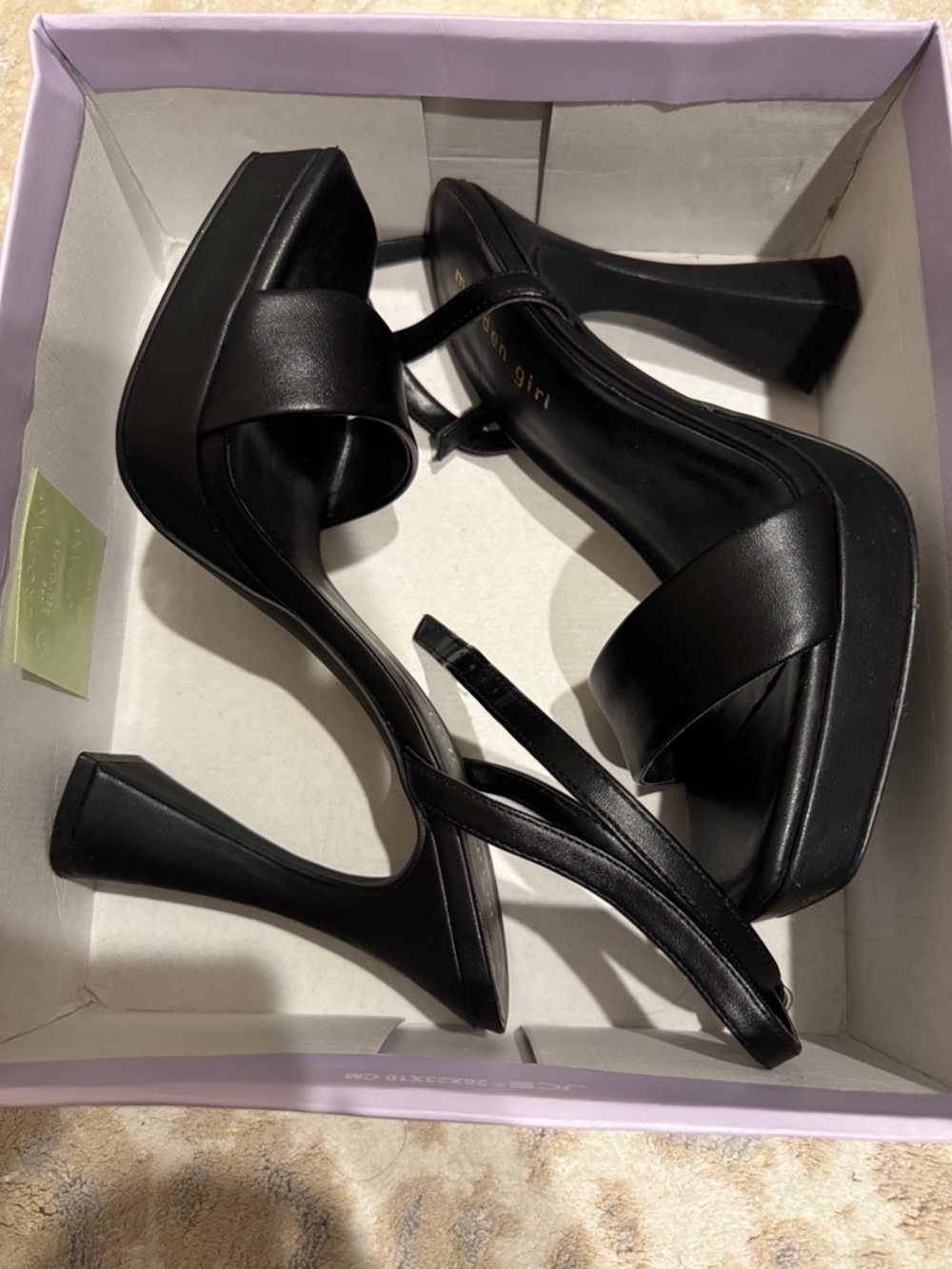 Madden girl black heels